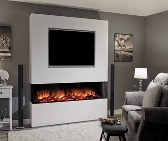 Media Wall Electric Fireplaces