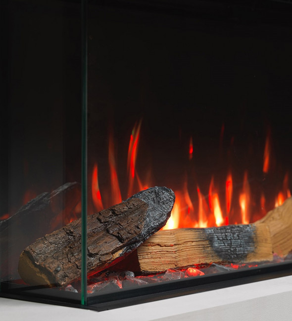 Vision Futura 1800 Electric Media Wall FIreplace