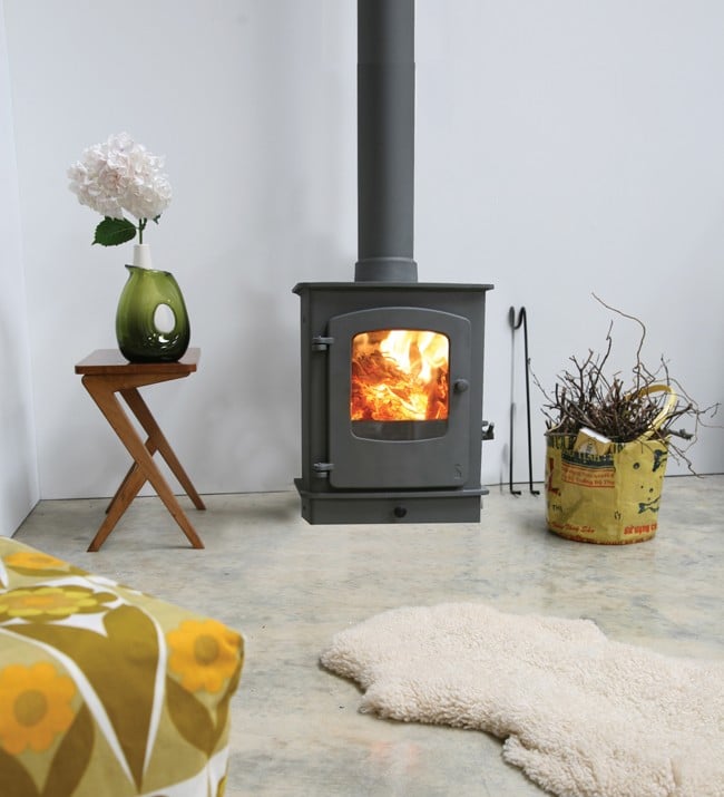 Small space stove solution 3 a Charnwood Cove 1 Defra Approved stove
