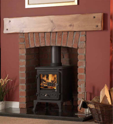 Firefox 5 Cleanburn Defra Approved Wood Burning _ Multi Fuel Stove