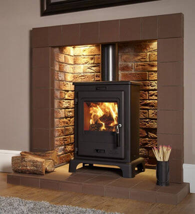 Flavel Dalton 4.9kW Defra Approved Multifuel Stove