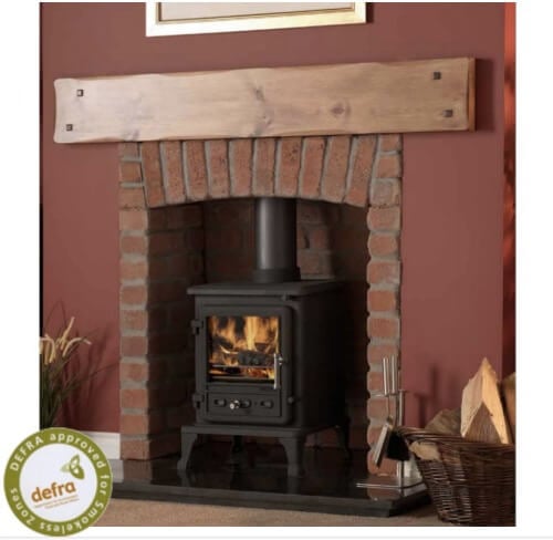 Firefox 5 Cleanburn Defra Approved Wood Burning Multi Fuel Stove