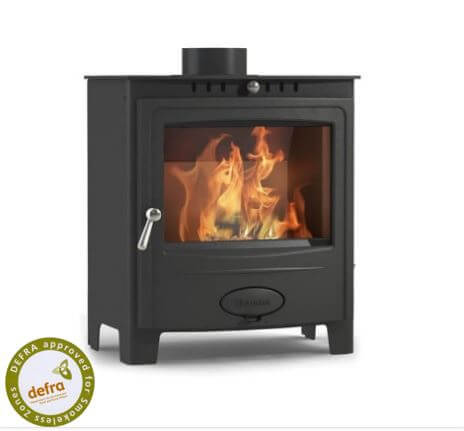 Hamlet Solution 5 Widescreen Defra Approved Wood Burning Multifuel Stove