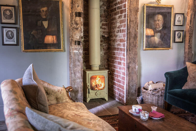 Charnwood Country 4 Stove at the Pig Hotel 