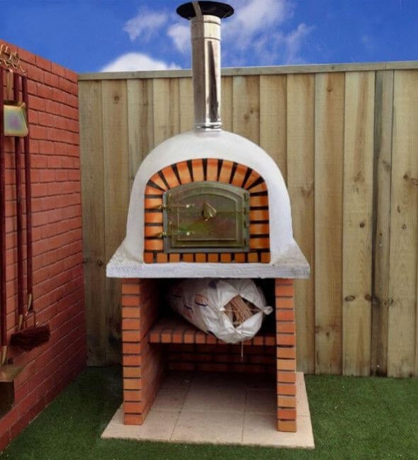 900mm - 900mm Outdoor Wood Fired Pizza Oven