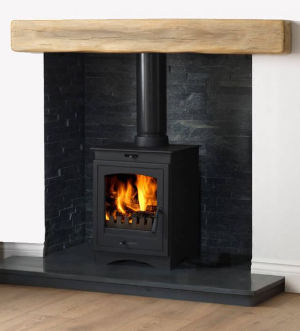Helios 5 DEFRA Approved Wood Burning/Multifuel Stove