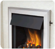 Be Modern Gas Fires Extra Canopy.